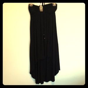 Black High Low Dress